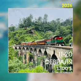 ШРИ-ЛАНКА | АВТОРСКИЕ ТУРЫ 2026